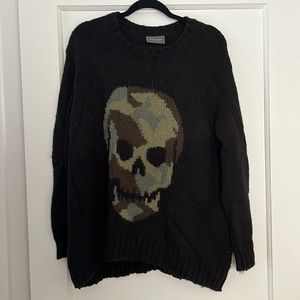 Skull sweater by wooden ships size M/L
